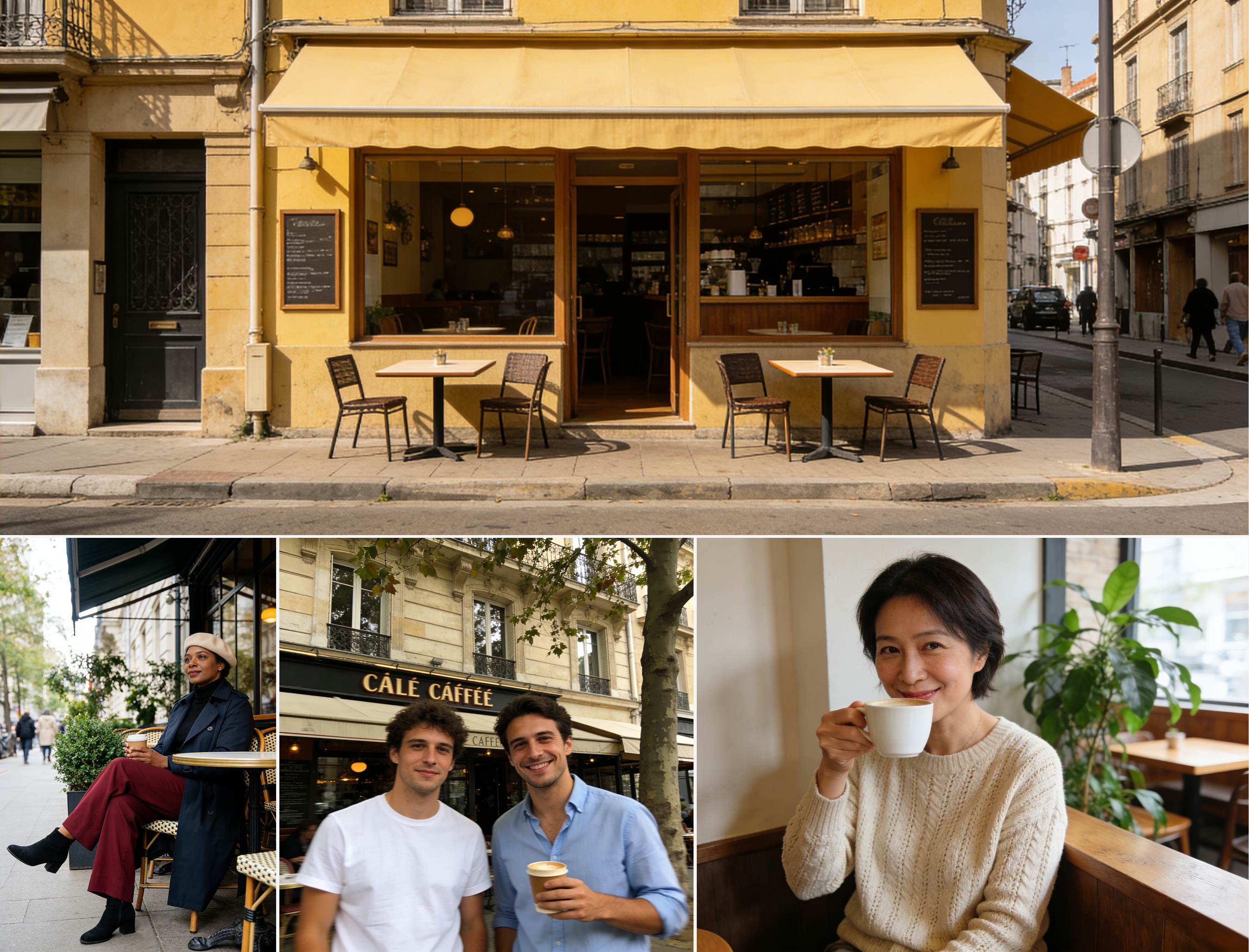 Сложная сцена с корректной композицией